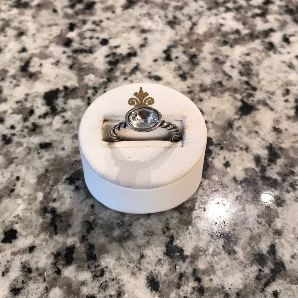 Cable Swarovski Brighton Ring